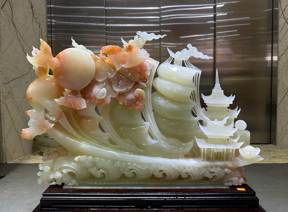 TP Thuận Buồm Xuôi Gió Ngọc Onyx 72x51cm