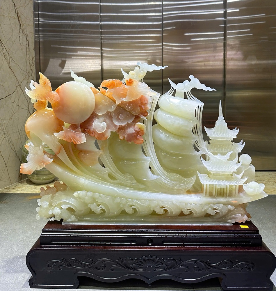 TP Thuận Buồm Xuôi Gió Ngọc Onyx 72x51cm