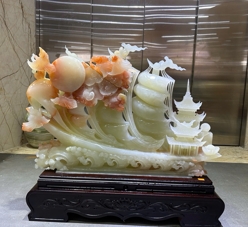 TP Thuận Buồm Xuôi Gió Ngọc Onyx 72x51cm