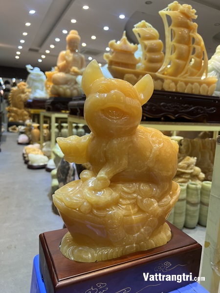 Tượng Cụ Hợi Phú Quý Ngọc Hoàng Long 30cm