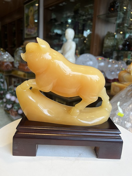 Tượng Hợi Ngọc Hoàng Long 20cm - 12 con giáp