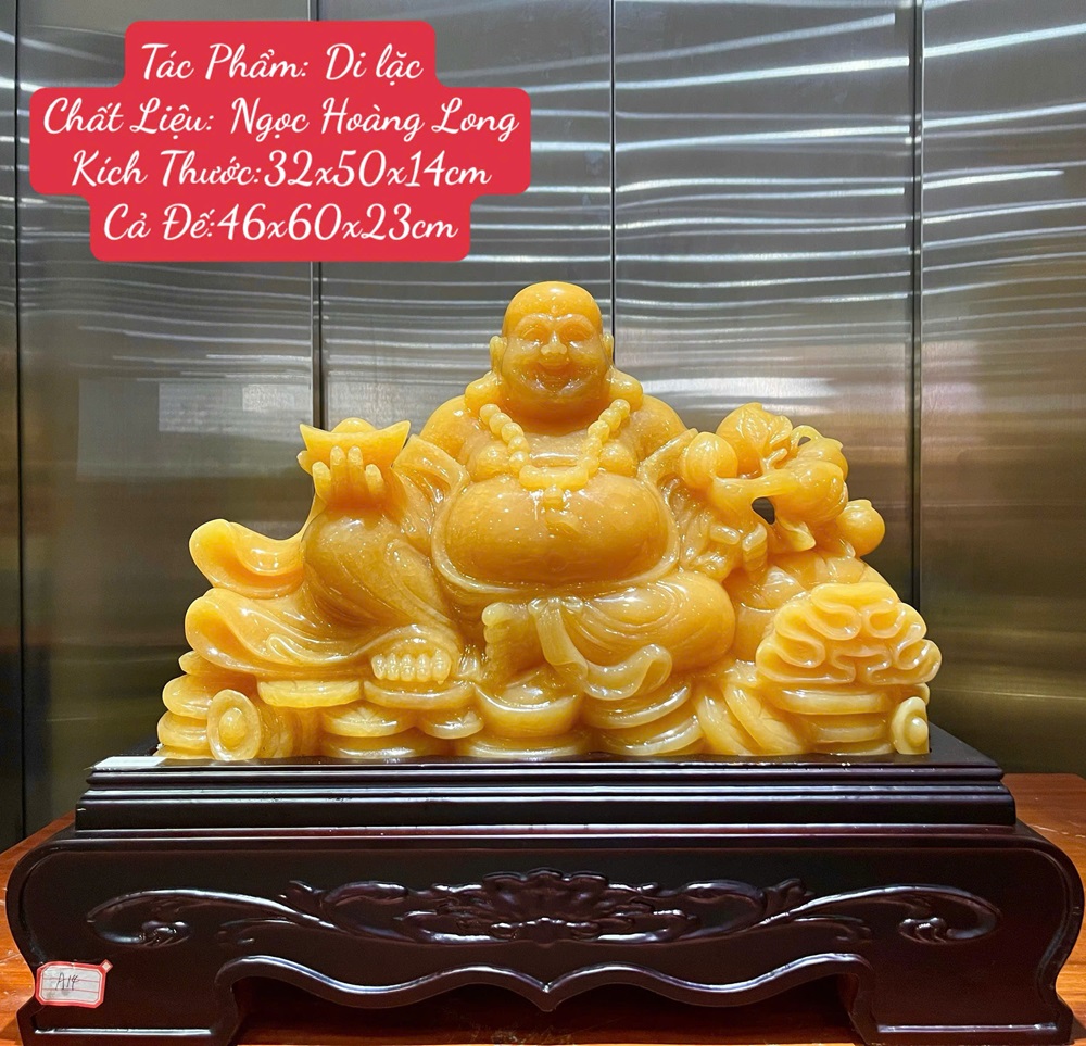 Tượng Ngài Di lặc Ngọc Hoàng Long 60cm