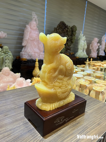 Tượng Ngài Tý Tài Lộc Ngọc Hoàng Long 30cm