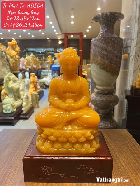 Tượng Phật Tổ ADIDA Ngọc hoàng long 36cm