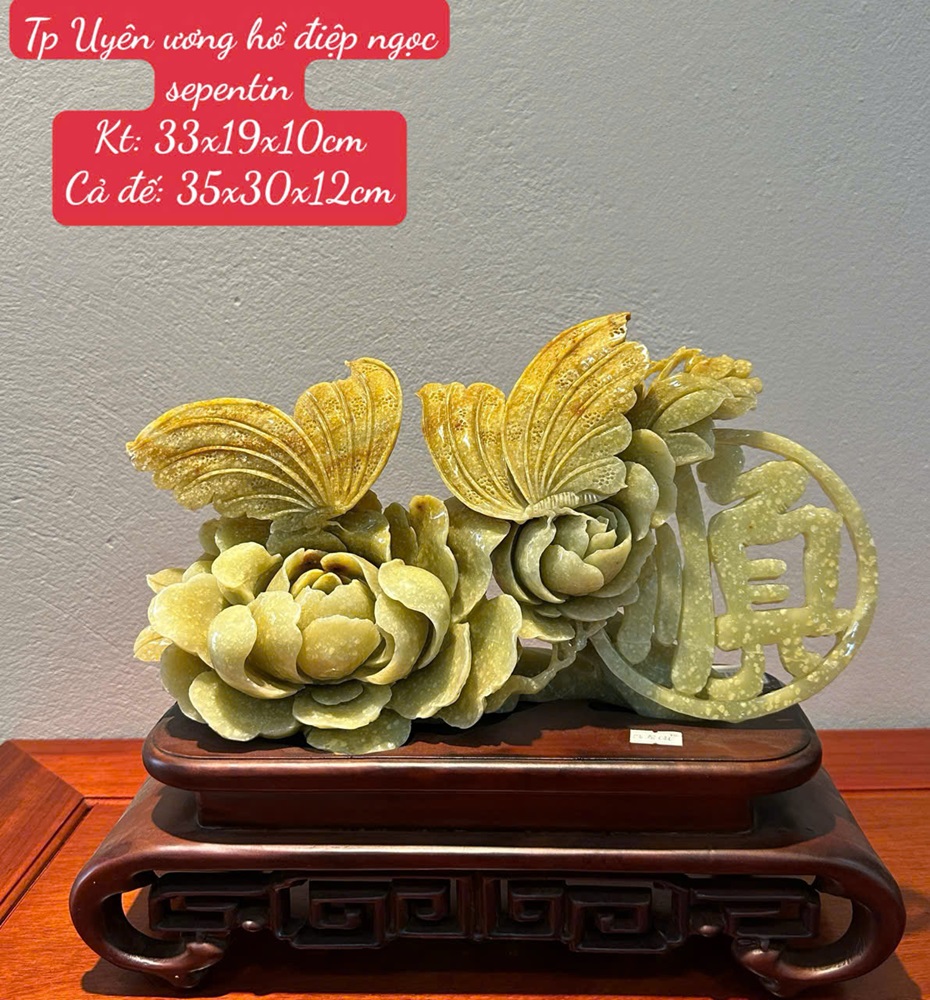 Uyên ương hồ điệp ngọc serpentine