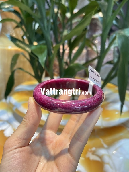 Vòng bản liền ngọc ruby vip 61,4mm x 14mm