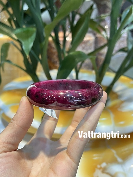 Vòng bản liền ngọc ruby vip 59mm x 16.3mm