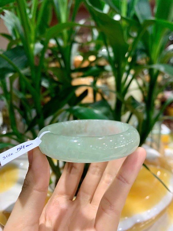 Vòng Liền Ngọc Phỉ Thuý Bình An 54mm