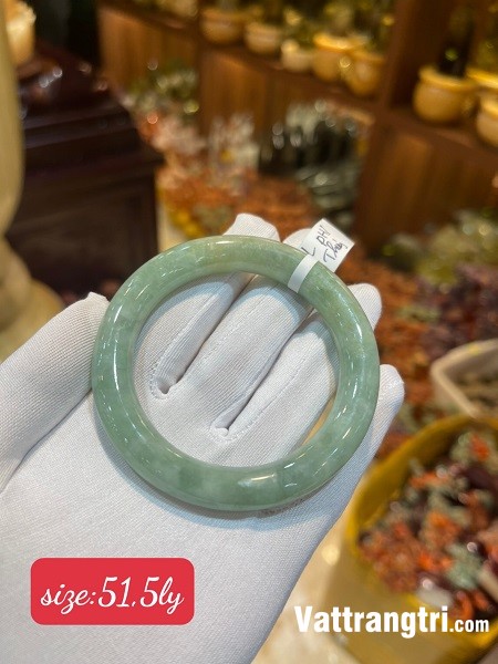 Vòng liền ngọc phỉ thuý vip 51ly - 56ly