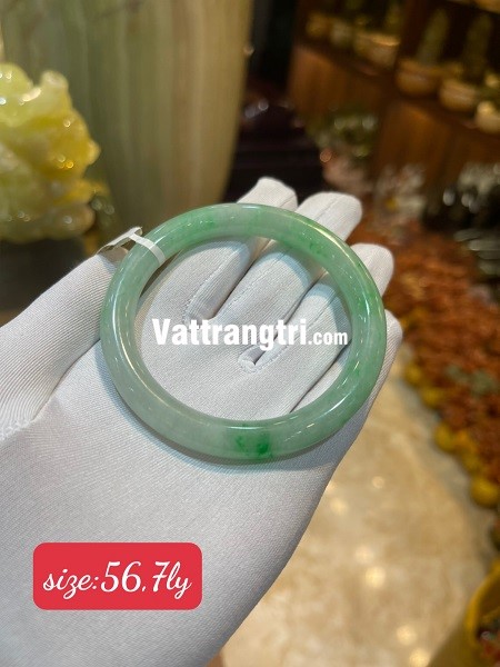 Vòng liền ngọc phỉ thuý vip 51ly - 56ly