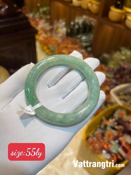 Vòng liền ngọc phỉ thuý vip 51ly - 56ly