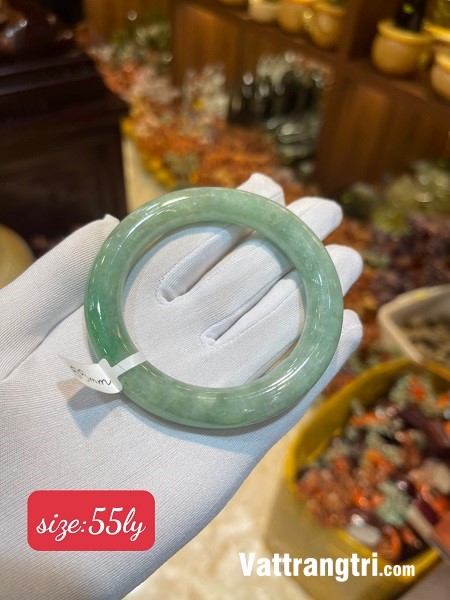 Vòng liền ngọc phỉ thuý vip 51ly - 56ly