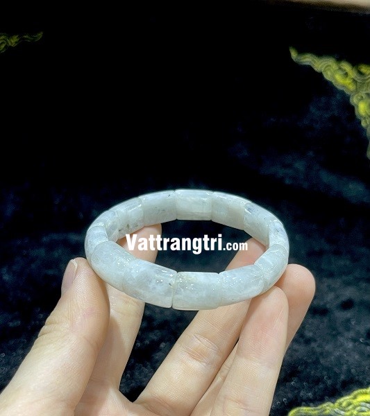 Vòng tay bản khúc vỏ sò hiếm 11ly