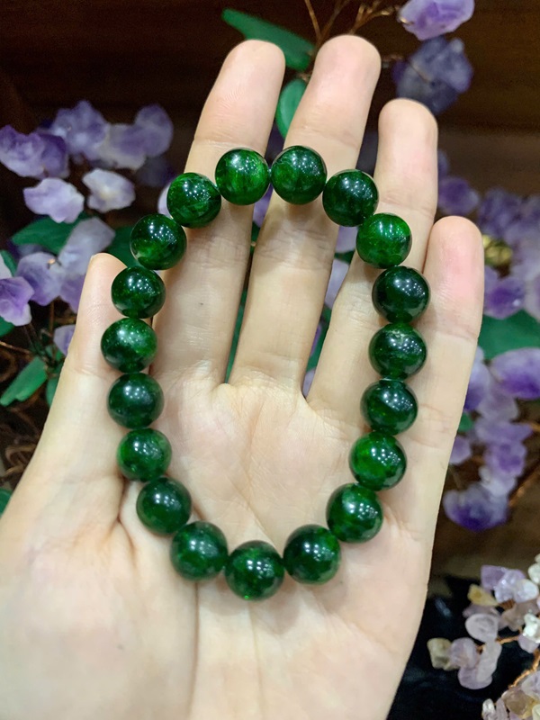 Vòng Tay Đá Diopside 10ly