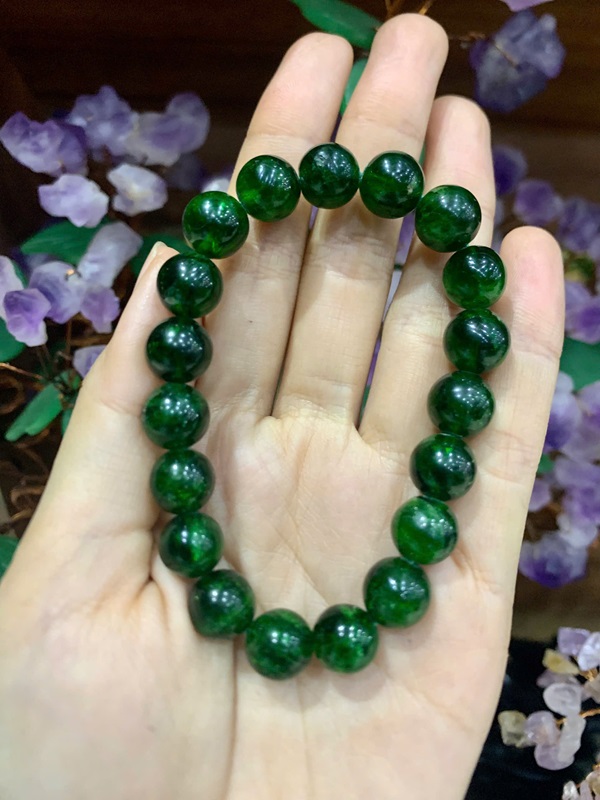 Vòng Tay Đá Diopside 10ly