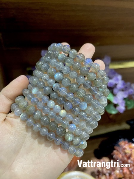 Vòng tay đá mặt trăng 8ly