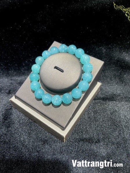 Vòng tay đá quý amazonite L1 12ly