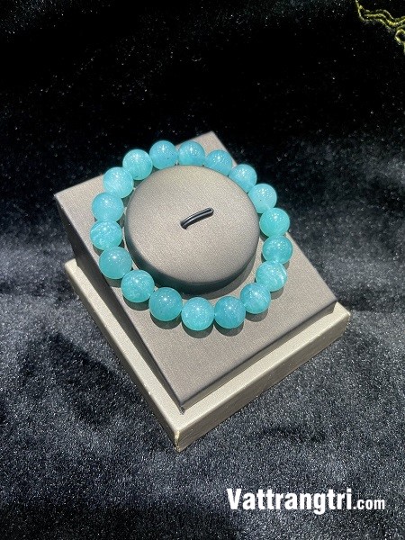 Vòng tay đá quý amazonite L1 12ly