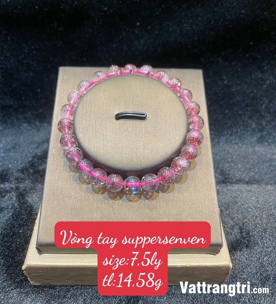 Vòng tay đá super seven 7.5ly - 10ly