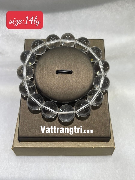 Vòng tay đá thạch anh trắng 8ky - 10ly - 12ly - 14ly - 16ly - 18ly - 20ly