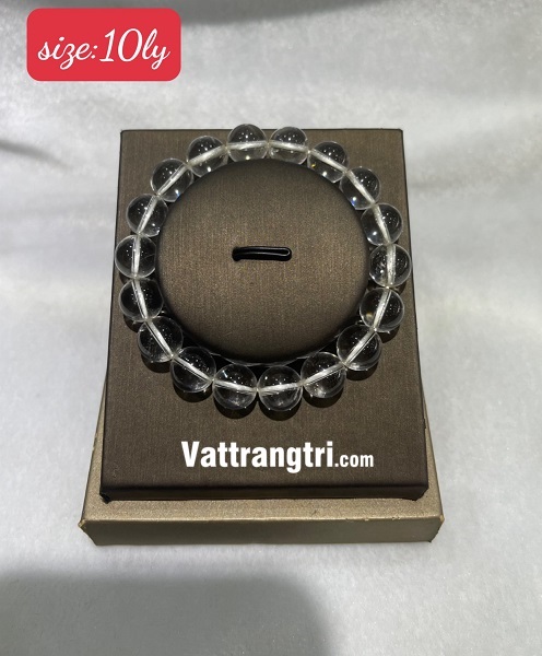 Vòng tay đá thạch anh trắng 8ky - 10ly - 12ly - 14ly - 16ly - 18ly - 20ly