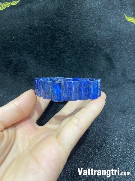 Vòng tay đá thiên thanh bản khúc 15,7ly