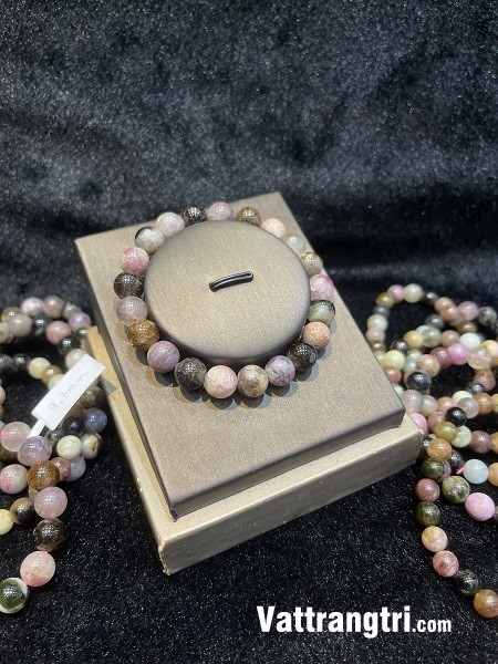 Vòng tay đá tourmaline 9ly