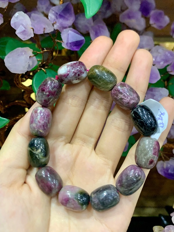 Vòng Tay Đá Tourmaline Lu 12mm