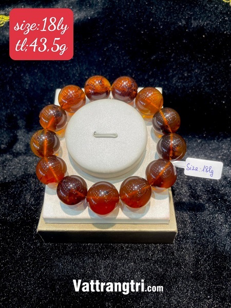 Vòng tay hổ phách vip đủ size