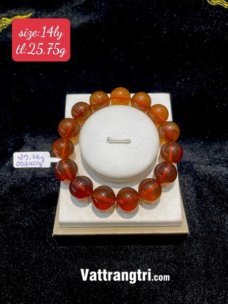 Vòng tay hổ phách vip đủ size