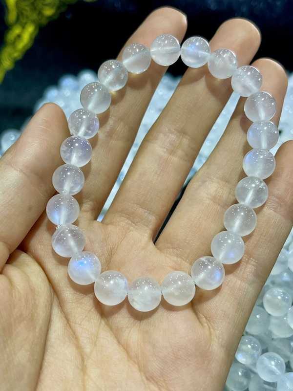 Vòng tay Moonstone - đá mặt trăng 11ly