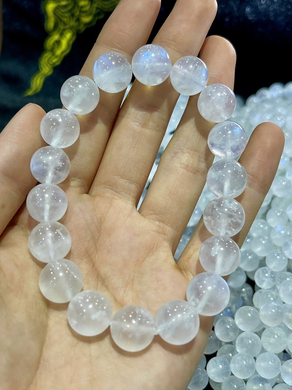 Vòng tay Moonstone - đá mặt trăng 11ly