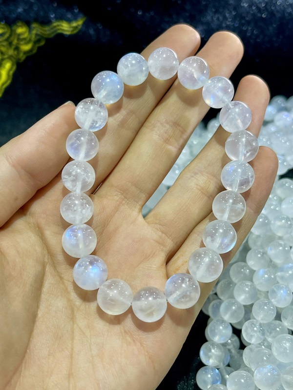 Vòng tay Moonstone - đá mặt trăng 11ly