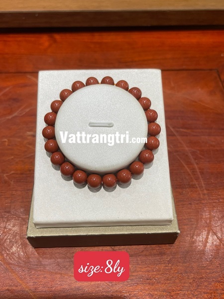 Vòng tay ngọc bích đỏ 8ly - 10ly - 12ly