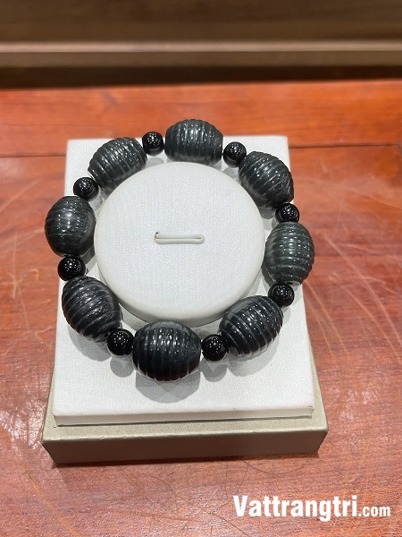 Vòng tay ngọc bích mix lu thống 13 - 16ly