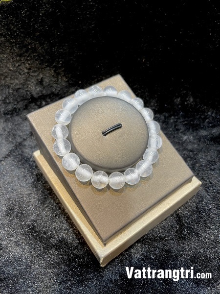 Vòng tay ngọc bọt nước jadeite albite 10ly