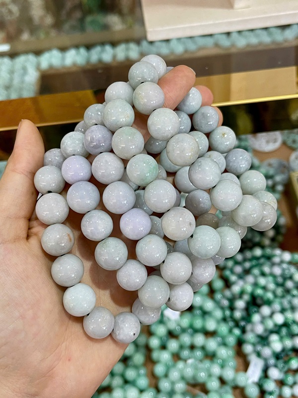 Vòng Tay Ngọc Phỉ Thuý 13Ly