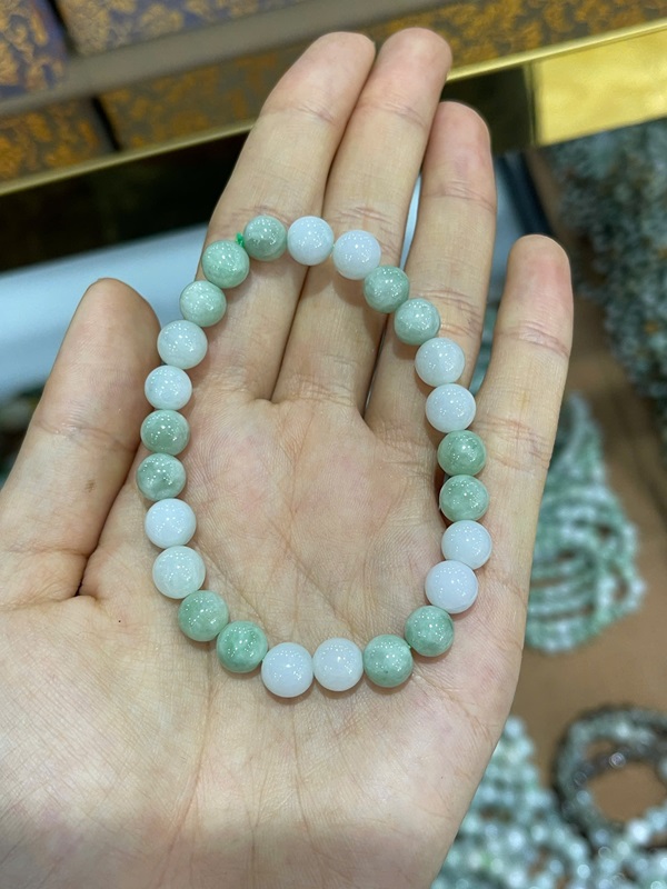 Vòng Tay Ngọc Phỉ Thuý 7Ly