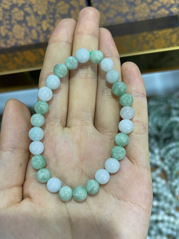 Vòng Tay Ngọc Phỉ Thuý 7Ly