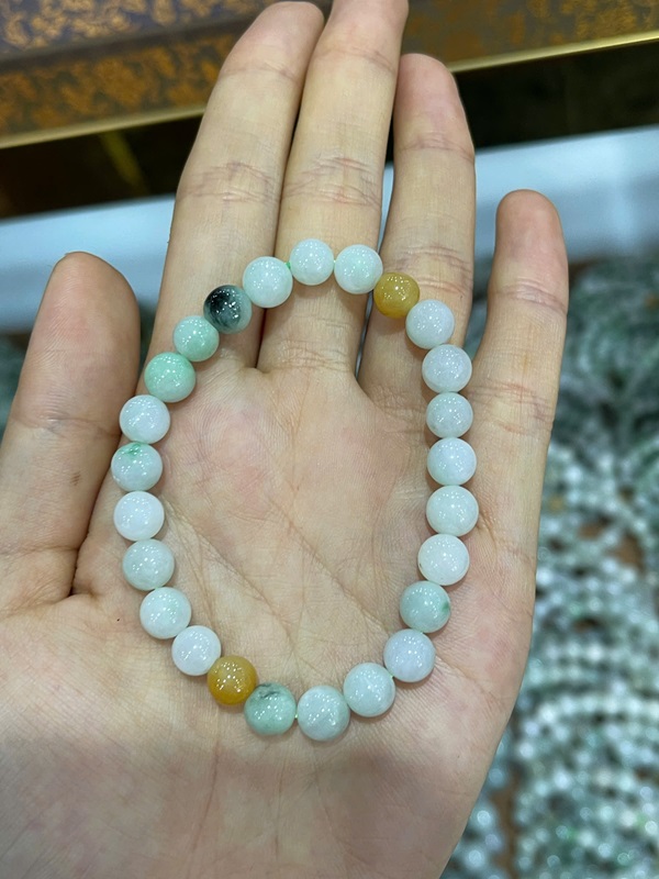 Vòng Tay Ngọc Phỉ Thuý 7Ly