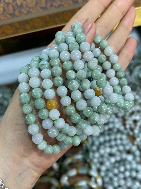 Vòng Tay Ngọc Phỉ Thuý 7Ly