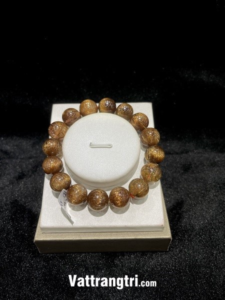 Vòng tay thạch anh tóc đồng vip 13.26ly