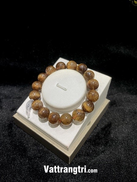 Vòng tay thạch anh tóc đồng vip 13.26ly