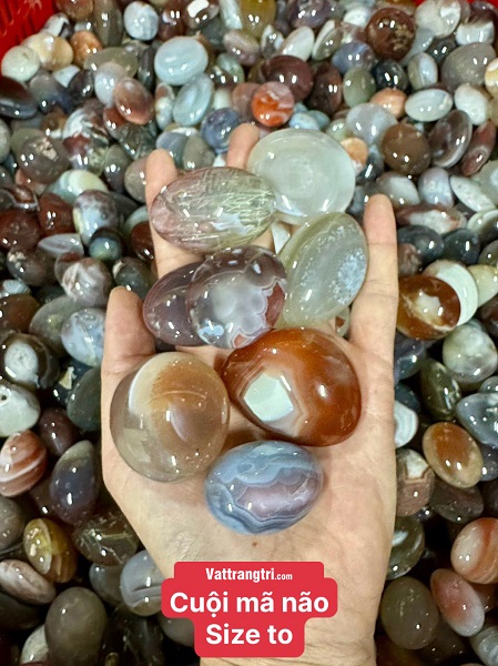 Vụn Cuội Đá Mã Não Đủ Size