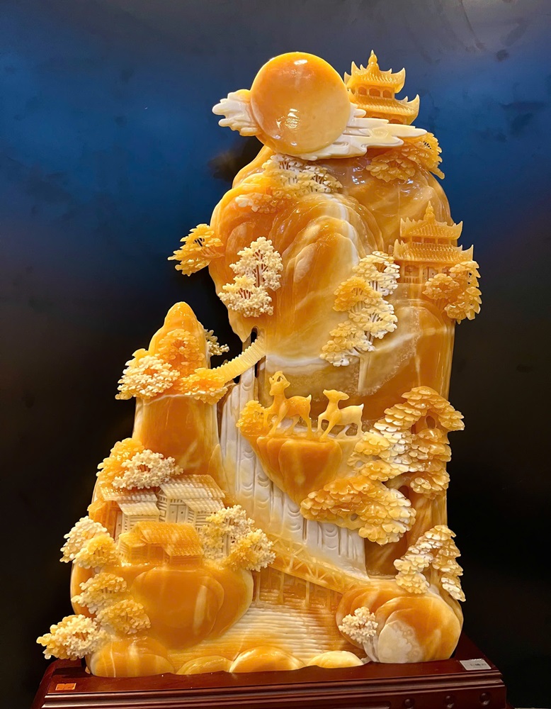 Bồng Lai Tiên Cảnh Ngọc Hoàng Long (Kèm giấy kiểm đinh)