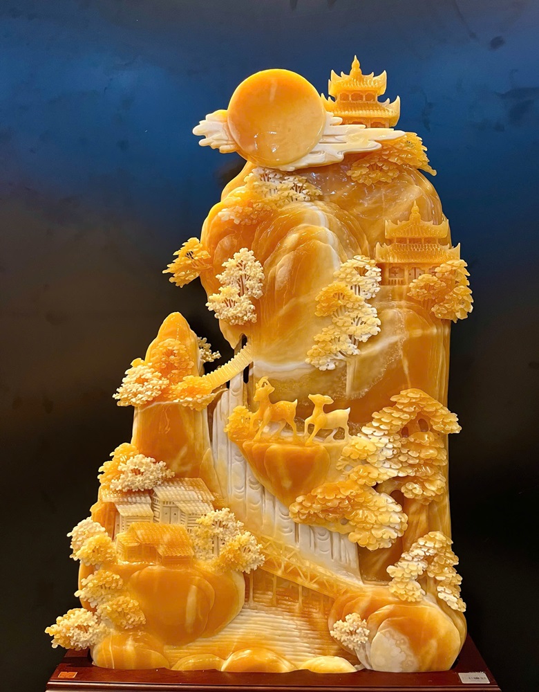 Bồng Lai Tiên Cảnh Ngọc Hoàng Long (Kèm giấy kiểm đinh)