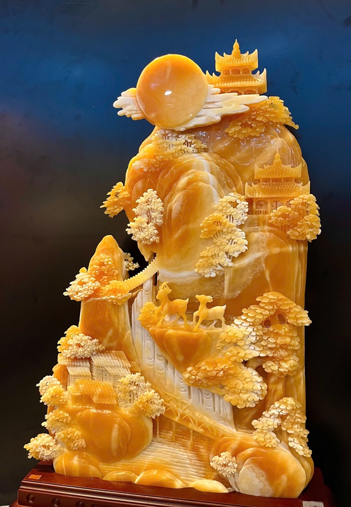 Bồng Lai Tiên Cảnh Ngọc Hoàng Long (Kèm giấy kiểm đinh)