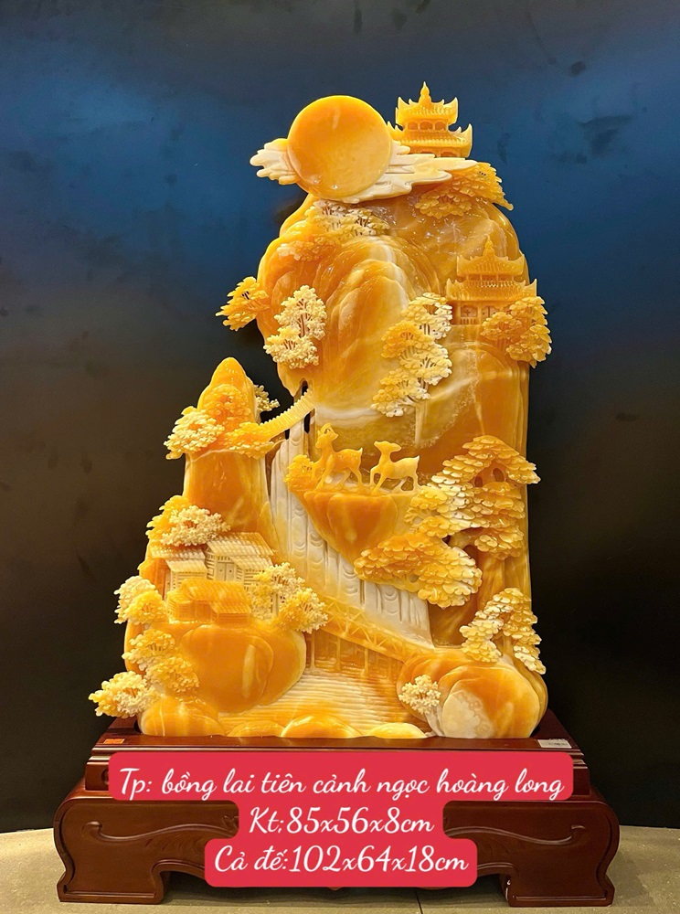 Bồng Lai Tiên Cảnh Ngọc Hoàng Long (Kèm giấy kiểm đinh)