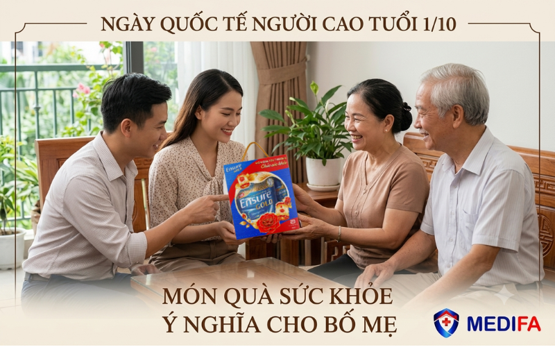 Ngày Quốc Tế Người Cao Tuổi 1/10: Món Quà Sức Khỏe Ý Nghĩa Cho Bố Mẹ