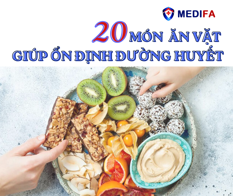 20 món ăn vặt giúp ổn định đường huyết, không lo tăng đường